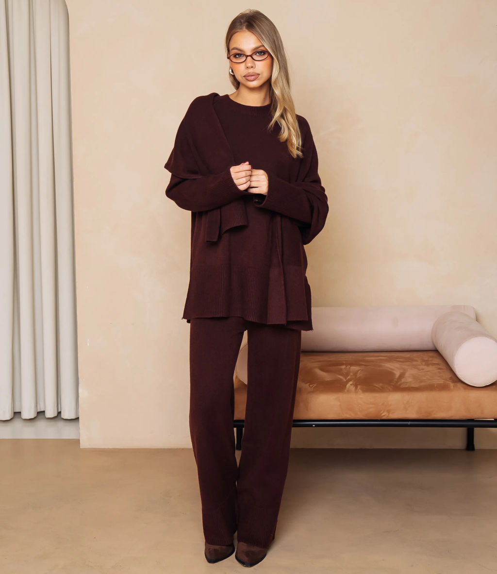 Костюм #КТ831 (6), шоколадный - Dommod фото 4