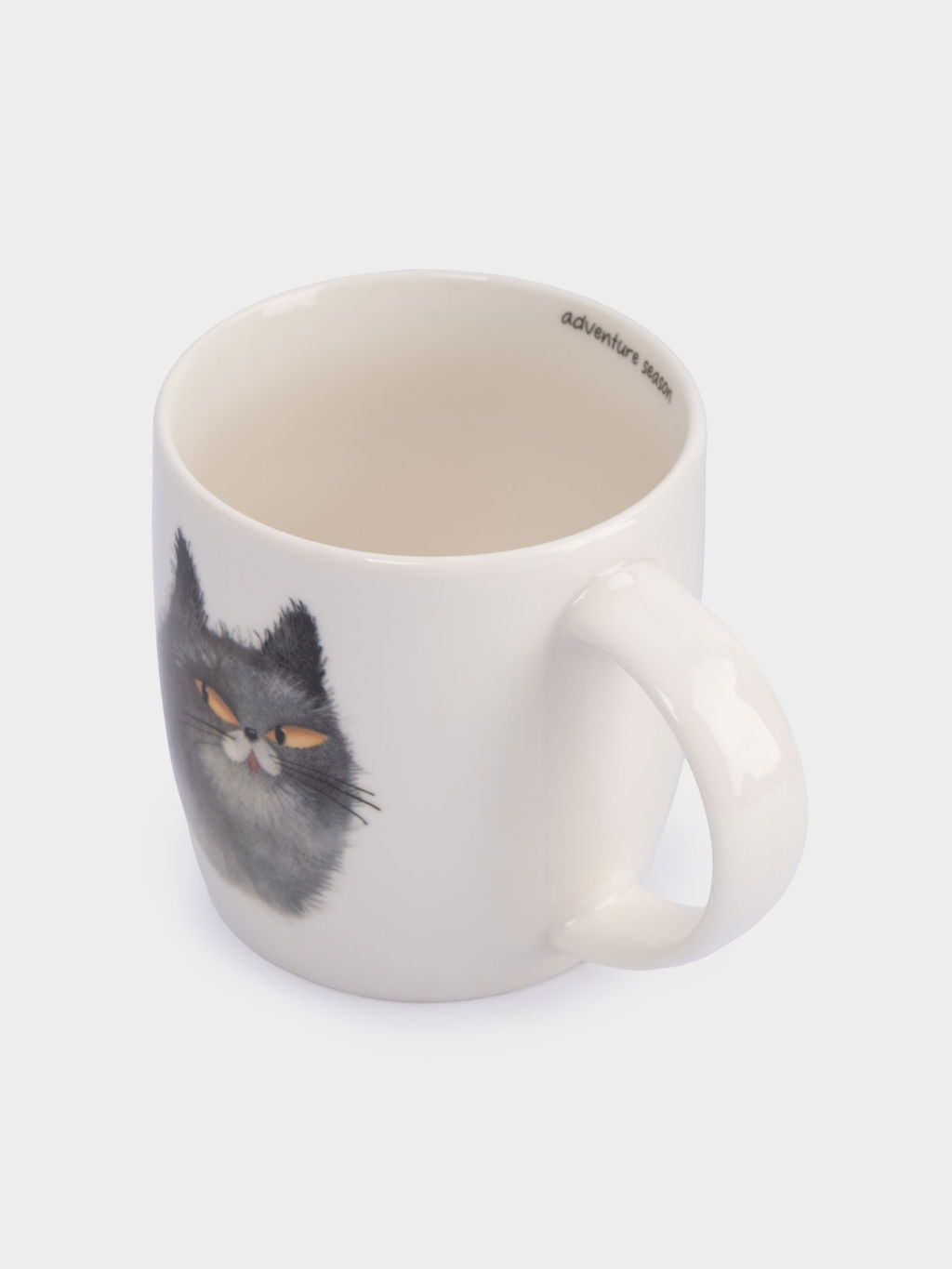 Кружка, 380 мл, фарфор N, белая, Серый кот и Пес, Pets - Anna lafarg фото 6