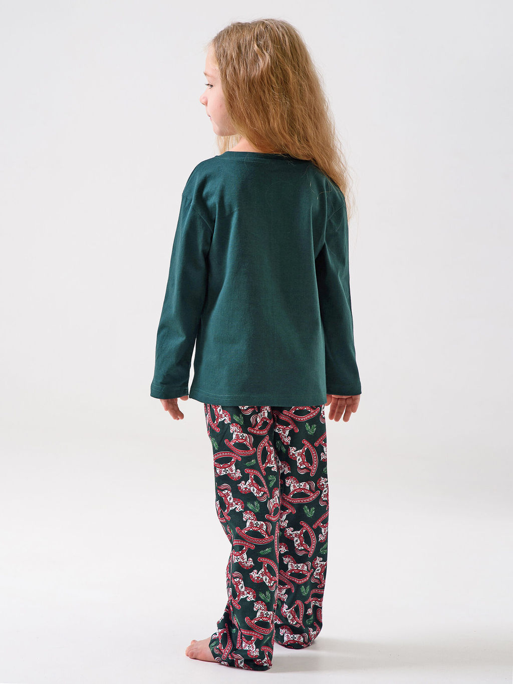 Пижама 100% хлопок женская Лошадка - Оптима фото 20