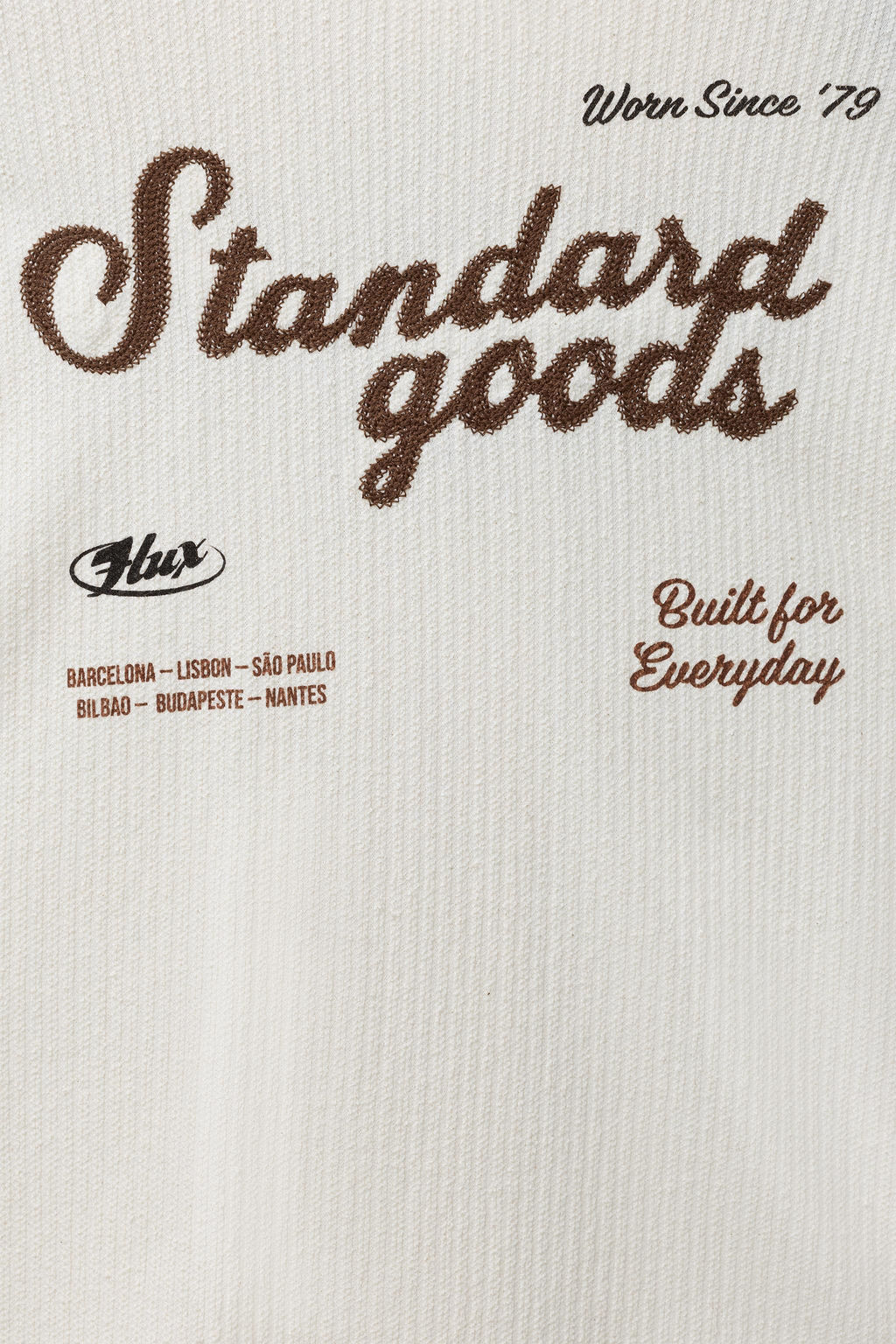 CAMISA TEXTURA TEXTO / Crudo - Zara фото 4