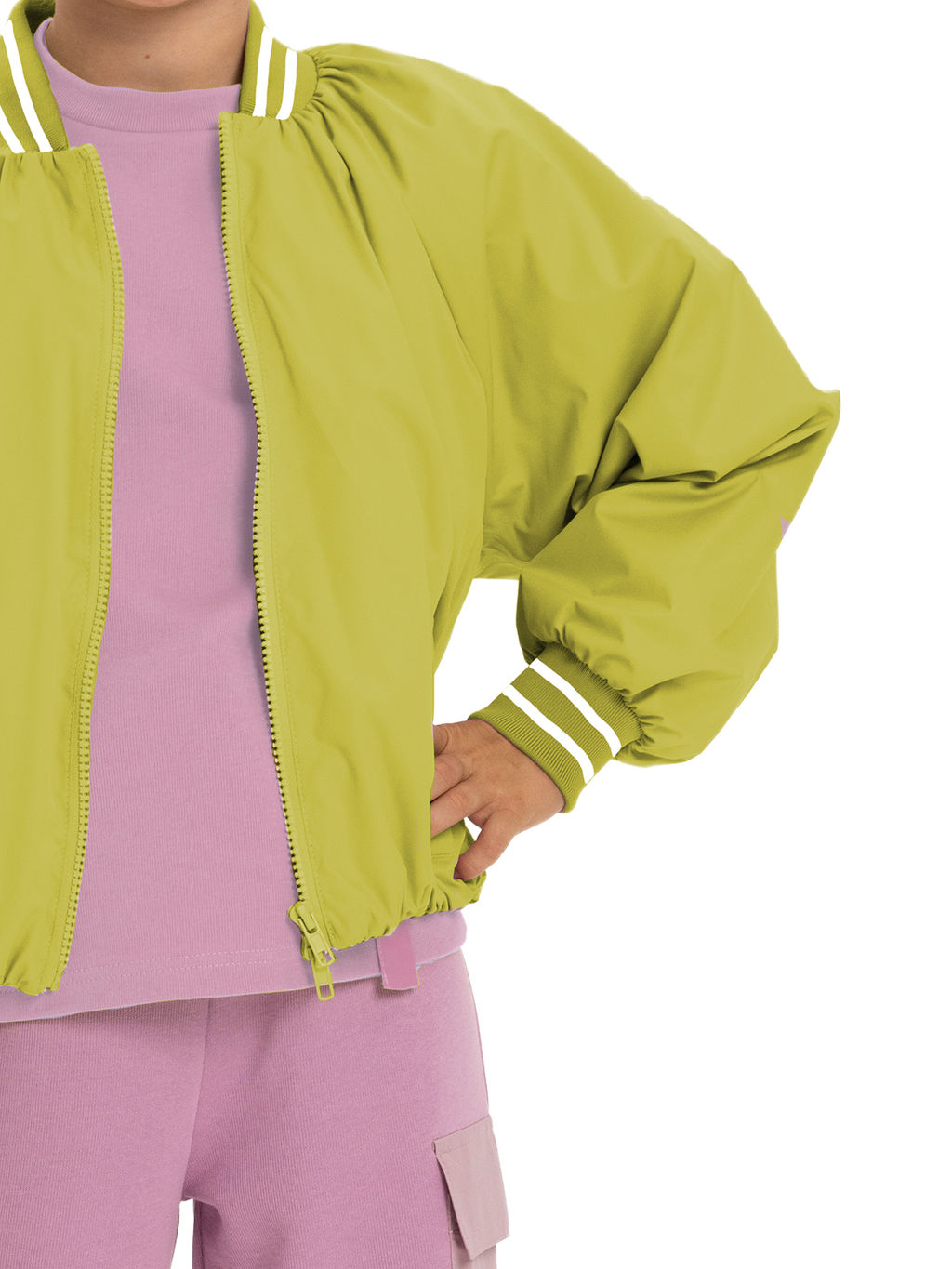 Куртка для девочки О56432 - Карамелли фото 4