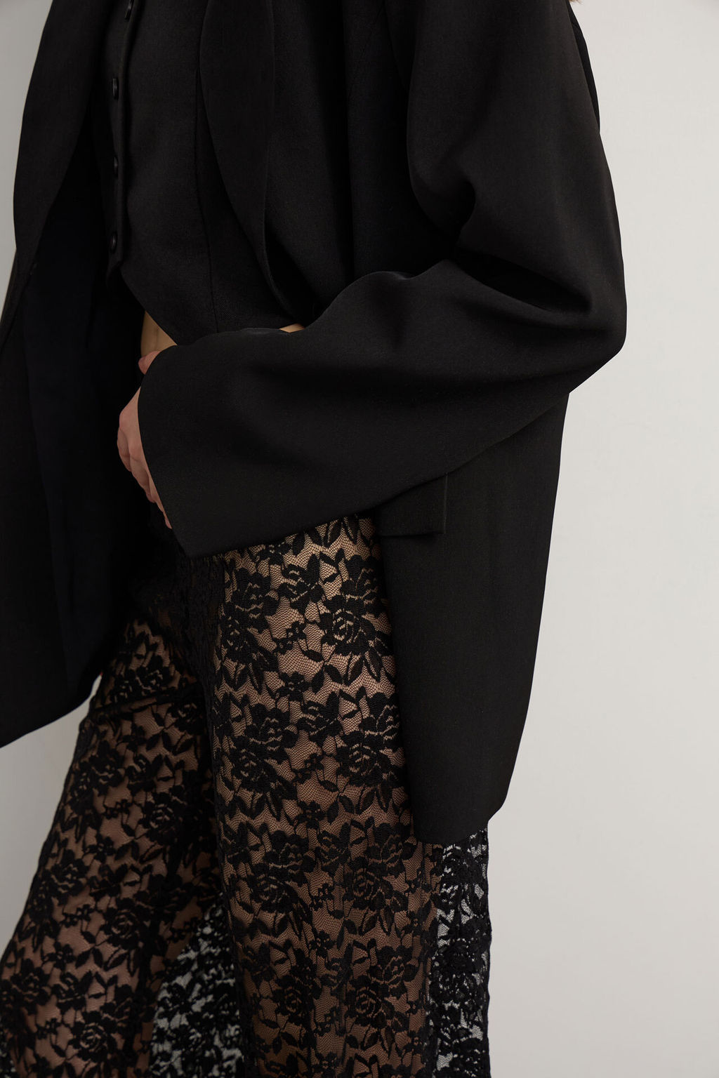 Брюки прямые из кружева - Mollis фото 3