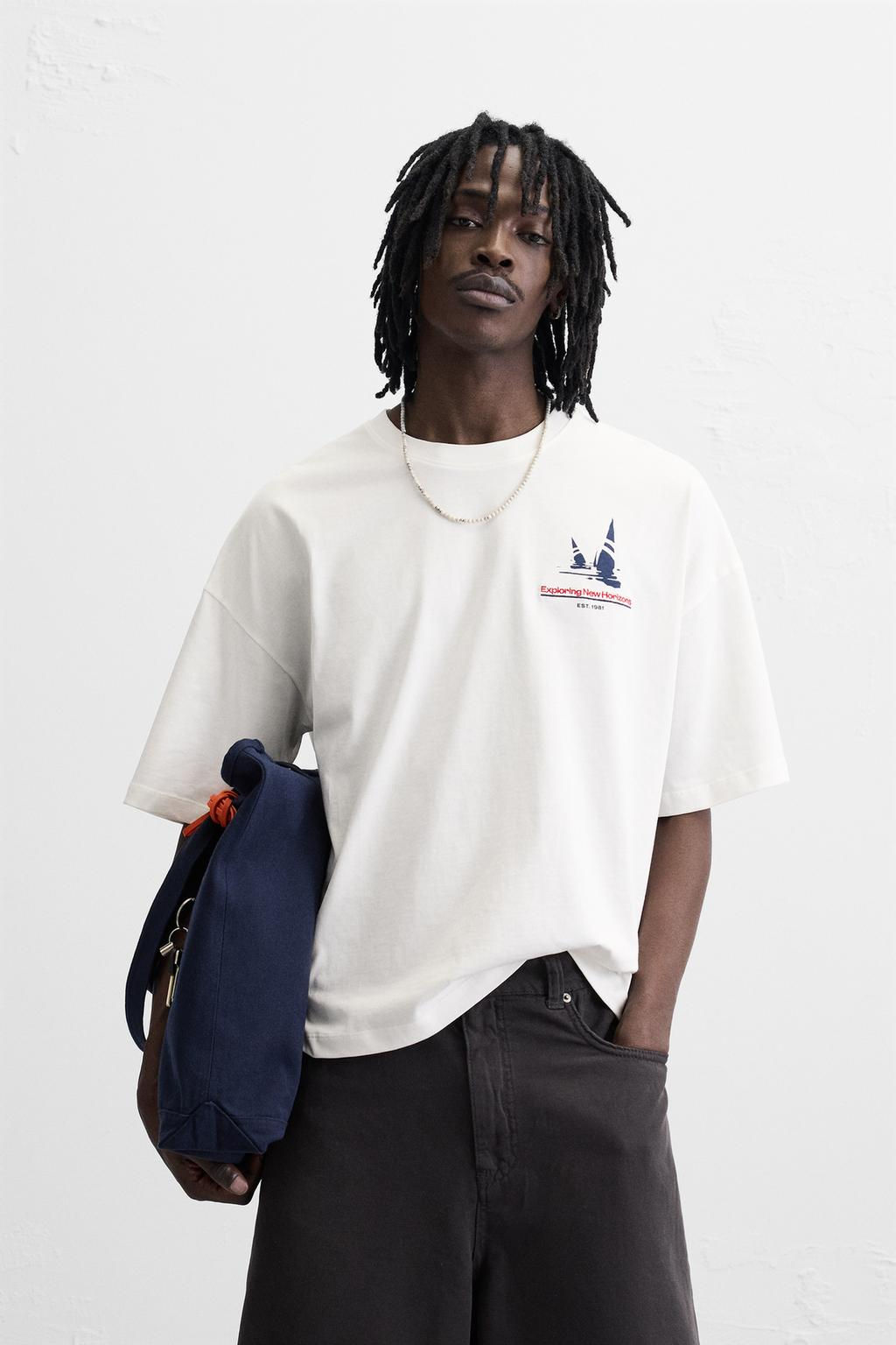 NAUTICAL PRINT T-SHIRT - Zara фото 2