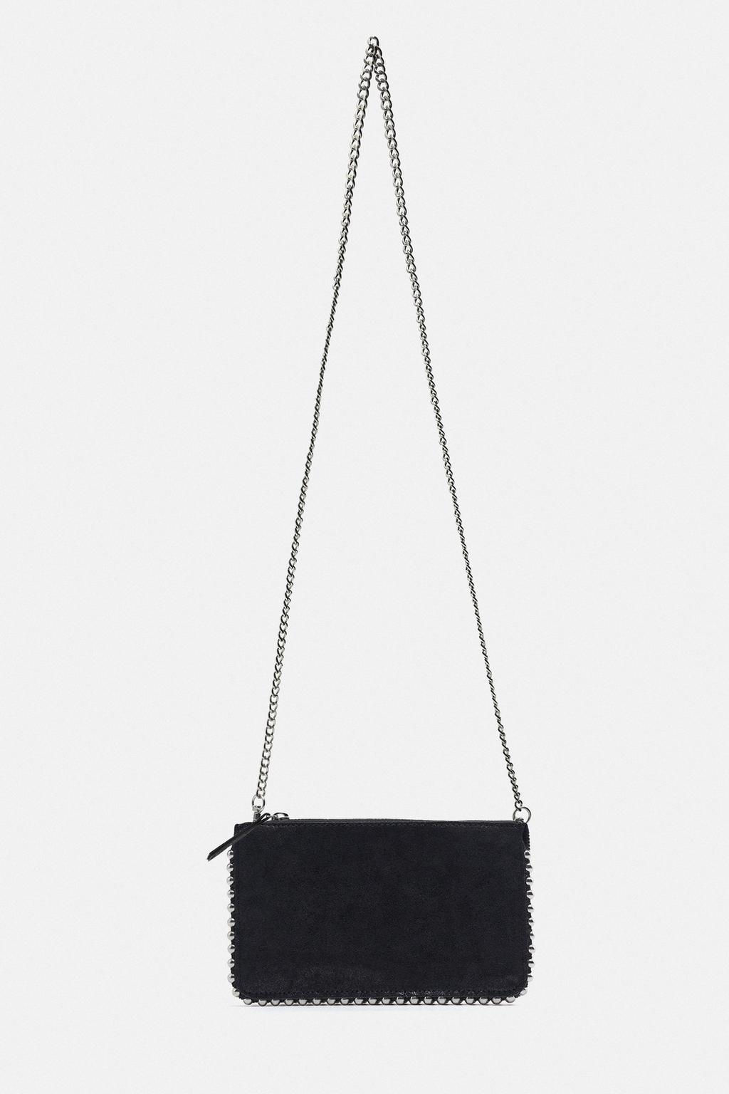 STUDDED CROSSBODY PURSE - Zara фото 7