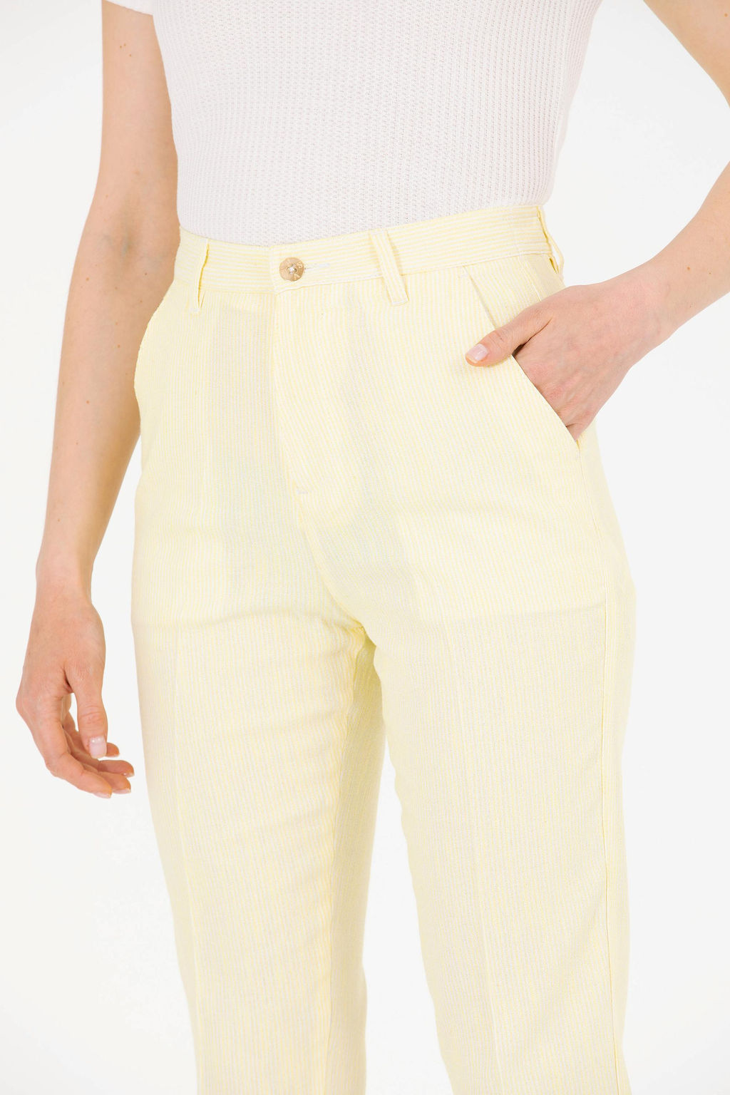 U. S. Polo Assn Женские неоновые желтые брюки - U.s. polo assn фото 5