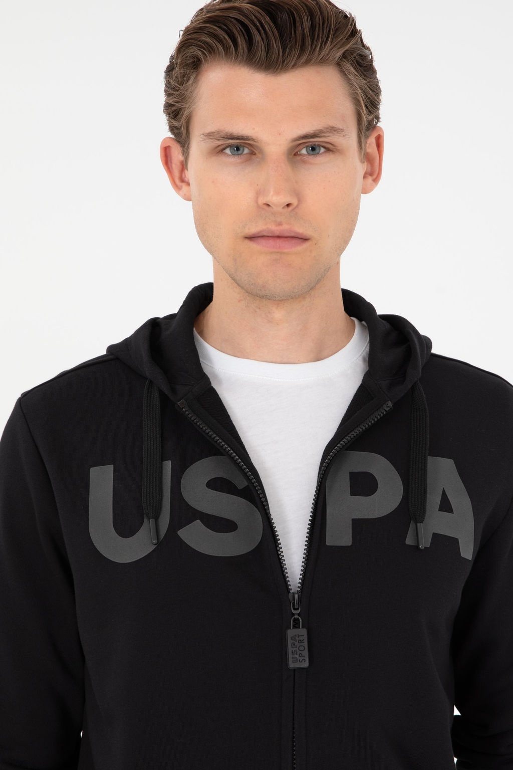 Мужской черный свитшот Неожиданная скидка в корзине - U.s. polo assn фото 2