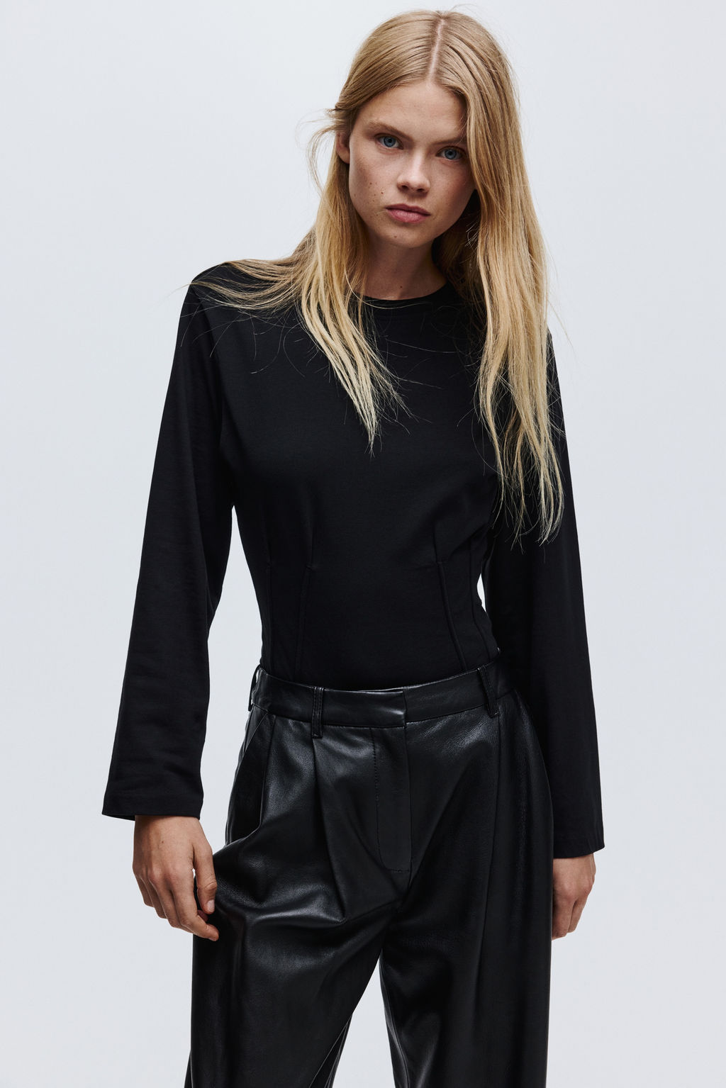 Body con cintura entallada - H&m фото 2