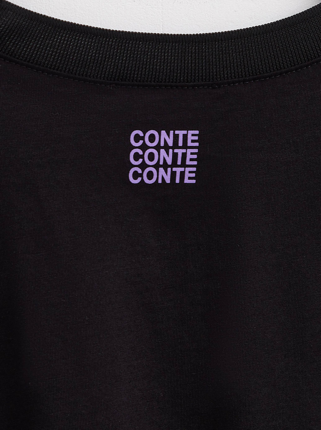 CONTE Футболка свободного кроя с рисунком и вышивкой Wild LD 2670 black-violet wild