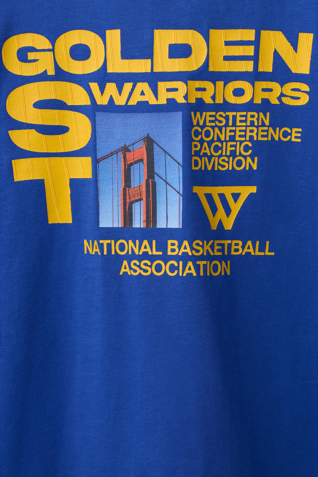 CAMISETA ESTAMPADA NBA - GOLDEN STATE WARRIORS / Azul?n - Zara фото 4