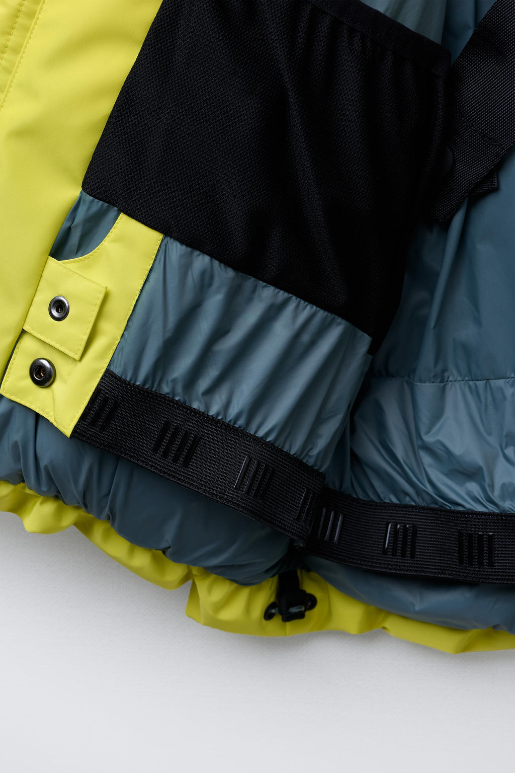 DOWN FEATHER JACKET WITH DETACHABLE HOODIE, WATER-RESISTANT AND WINDPROOF RECCO® SYSTEM SKI COLLECTION - Zara фото 11