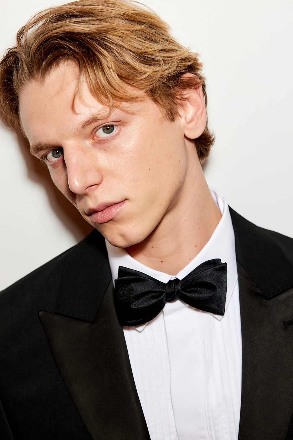 Americana de esmoquin en mezcla de lana Slim Fit - H&m фото 3