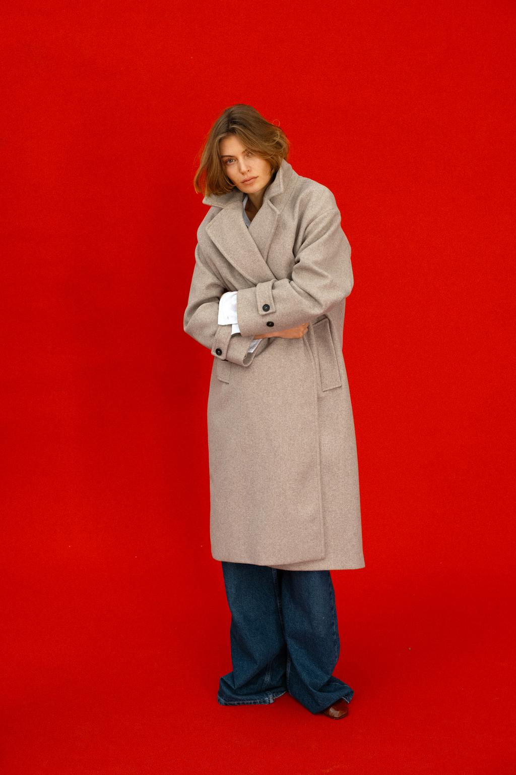SOFT OVERSIZE COAT - Zara фото 3