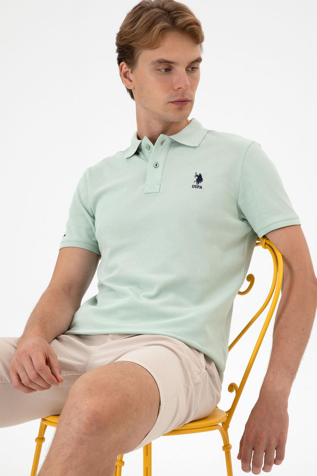 Erkek Su Ye_ili Basic Ti__rt - U.s. polo assn фото 3