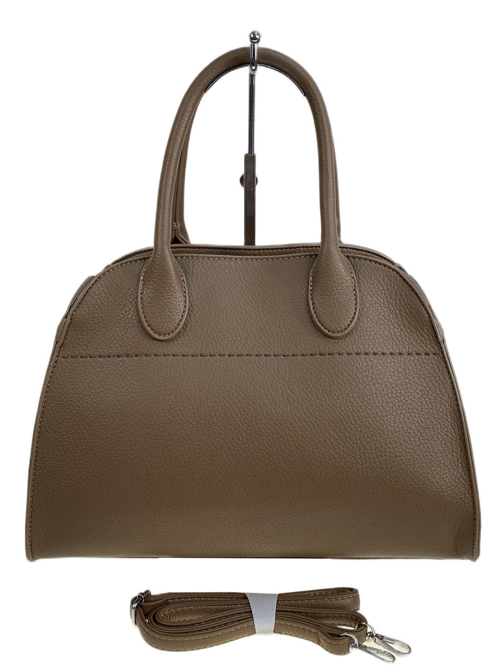 Женская сумка из натуральной кожи, цвет хаки - Greta фото 2