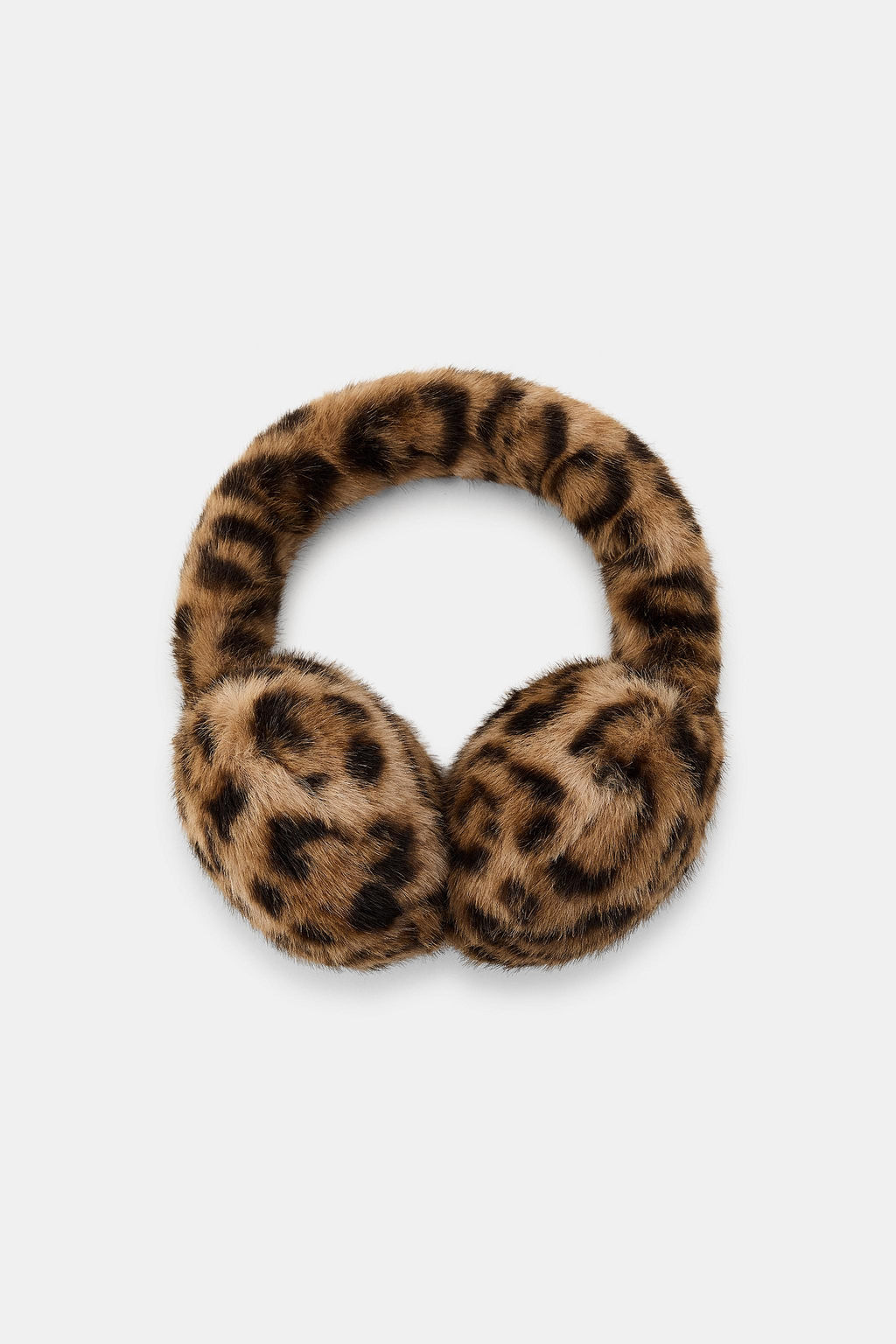 ANIMAL PRINT FAUX FUR EARMUFFS - Zara фото 3