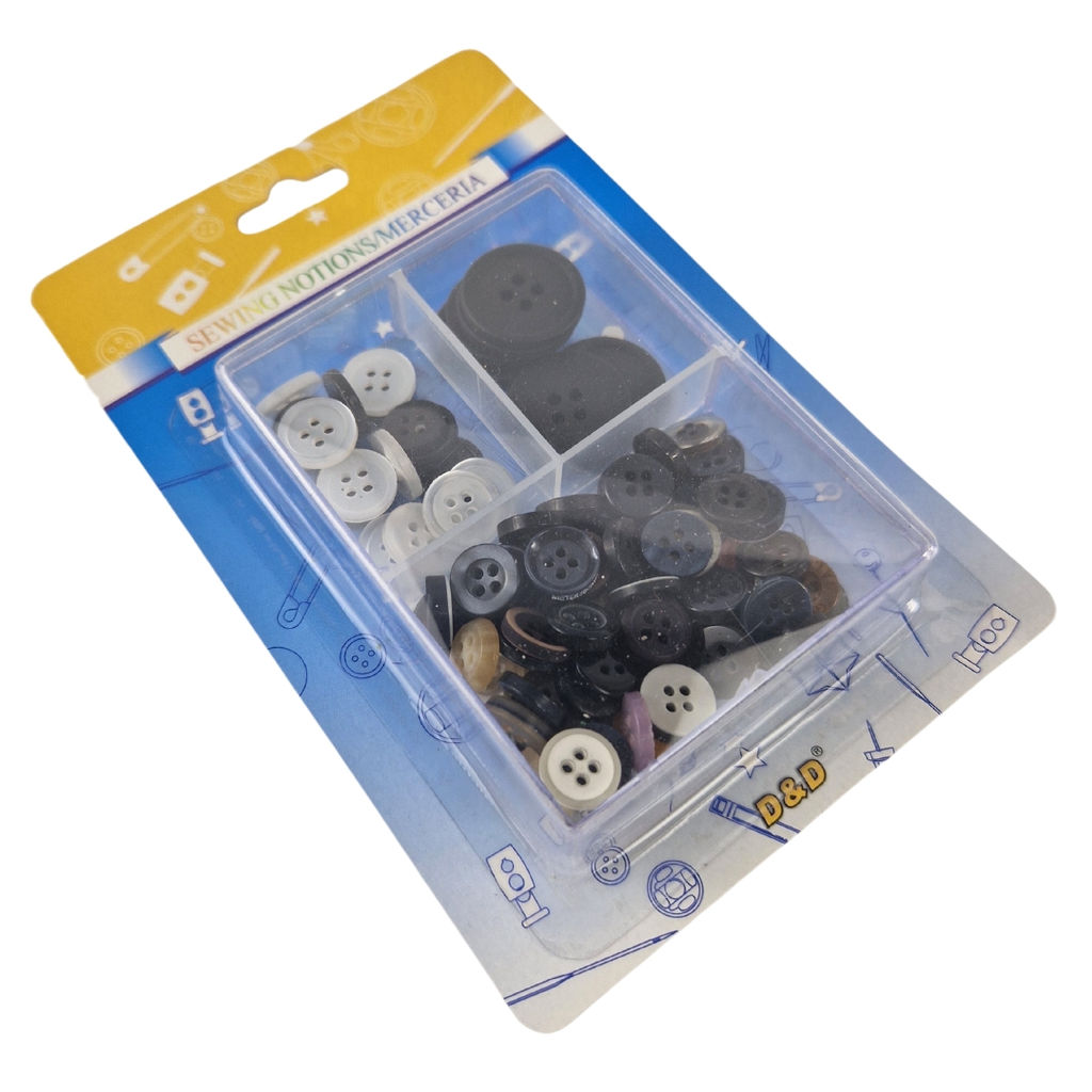 Цена за 2 шт. Набор пуговиц OLS-262-24