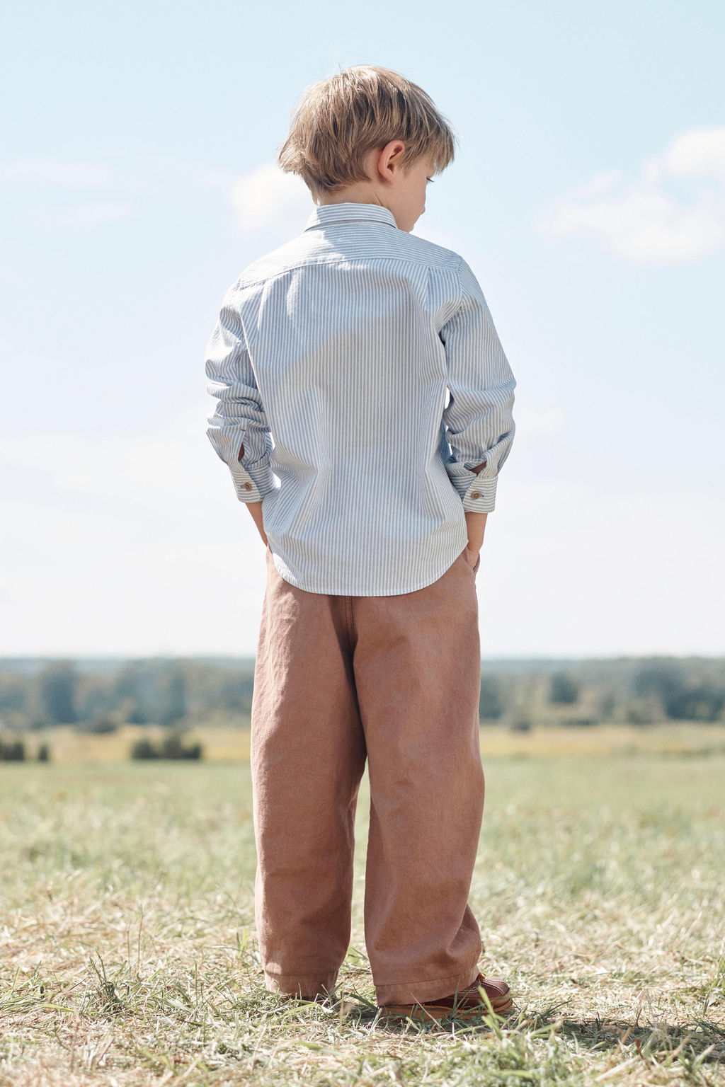 LIMITED EDITION STRIPED SHIRT WITH POCKET - Zara фото 2