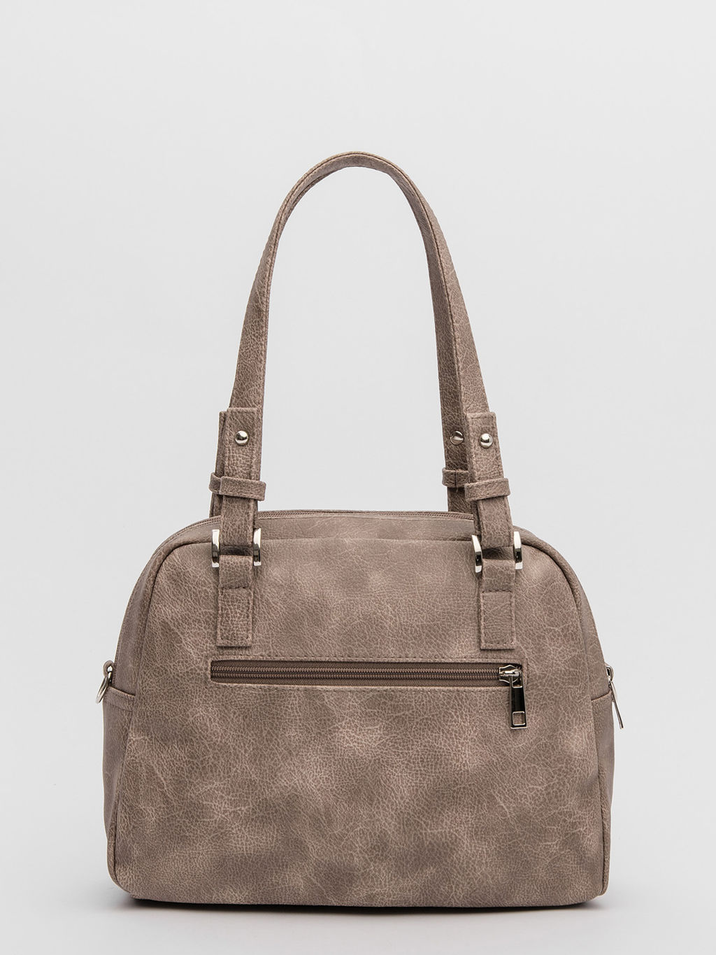 Серо-коричневая сумка классическая S.Lavia  фото 3