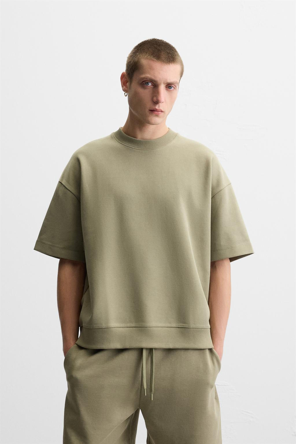 INTERLOCK TEXTURED SWEATSHIRT - Zara фото 26