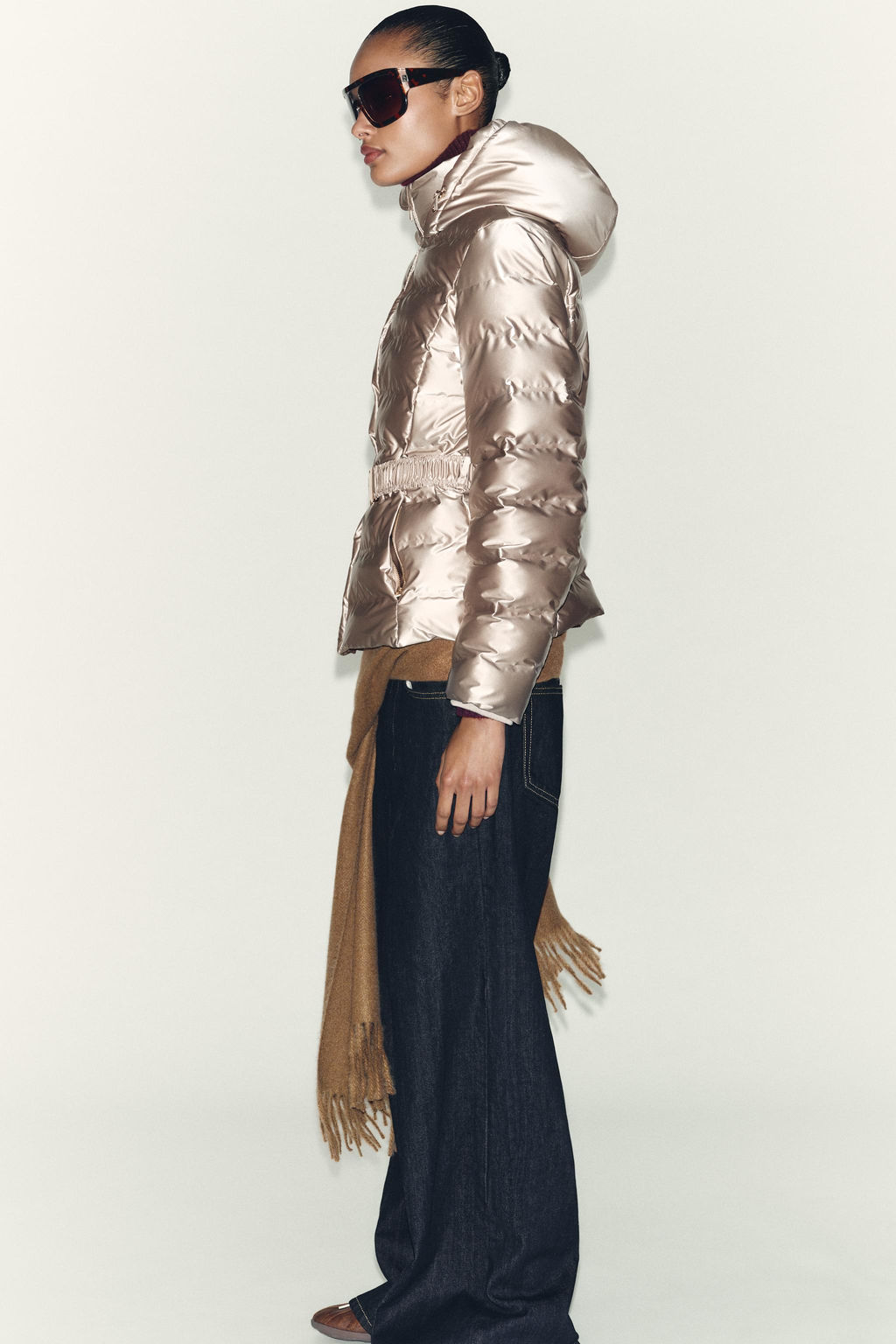 FITTED SHORT WINDPROOF ANORAK - Zara фото 5