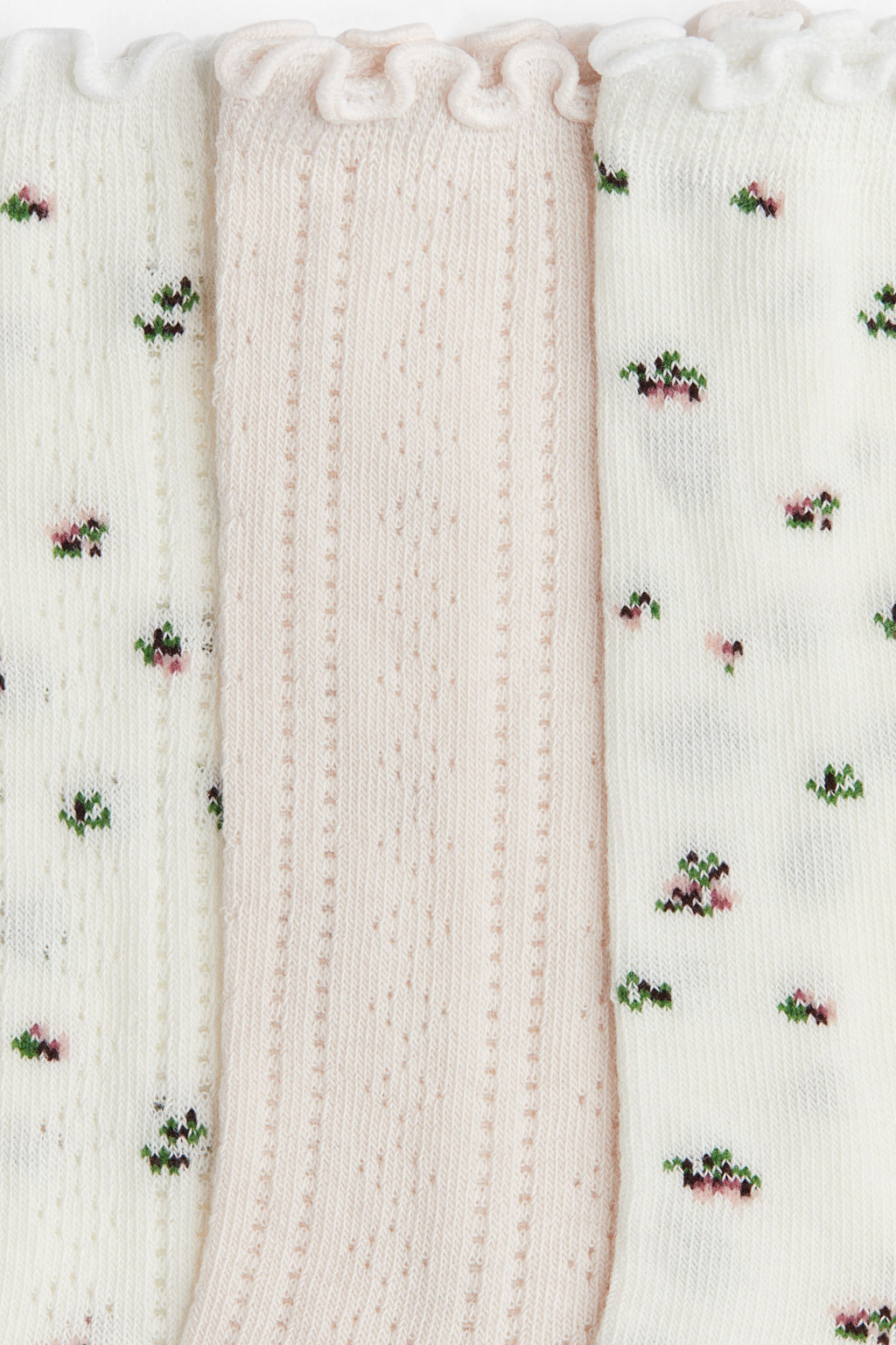Pack de 3 calcetines en punto pointelle - H&m фото 4