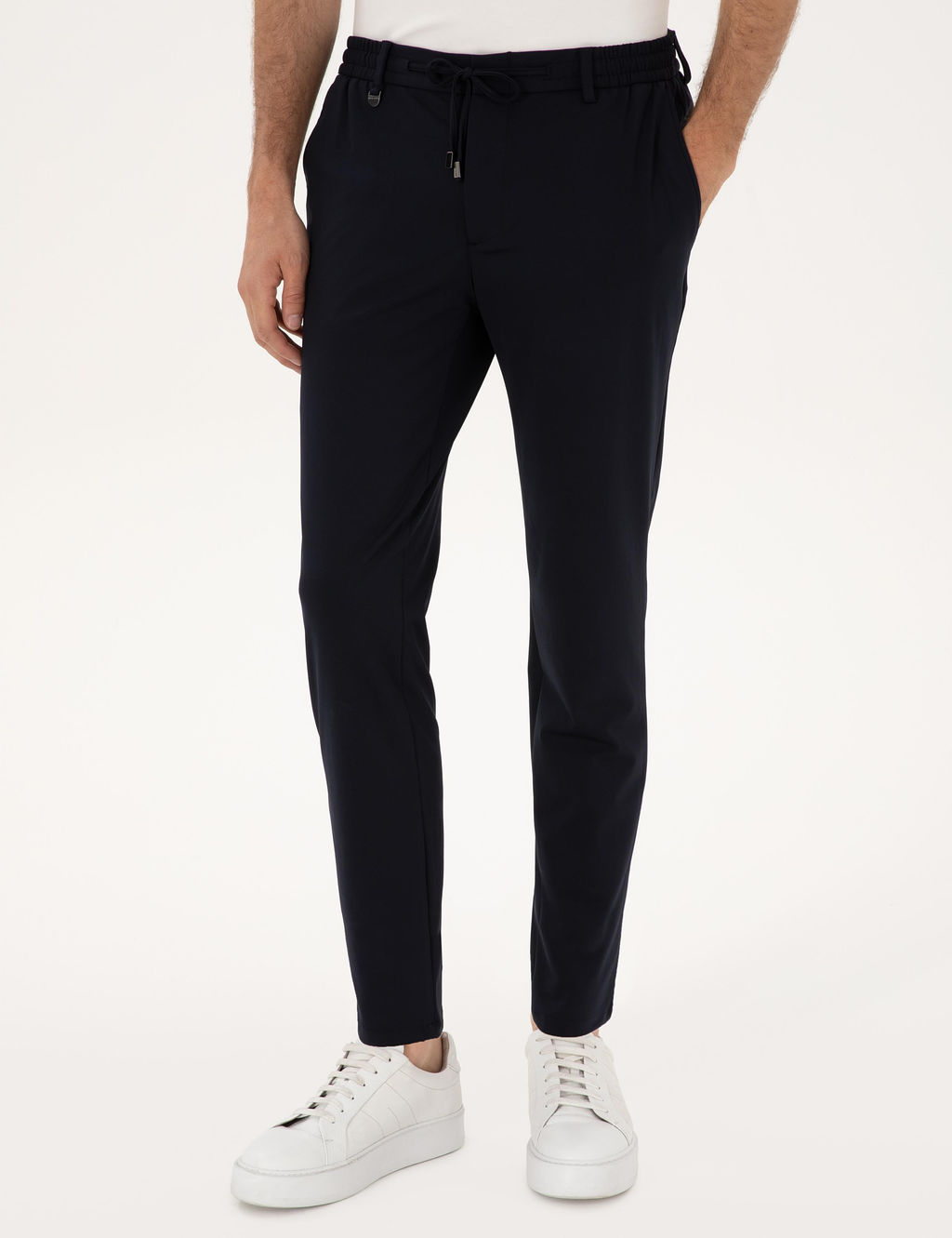 Lacivert Slim Fit Klasik Jogger Pantolon - Pierre cardin фото 2