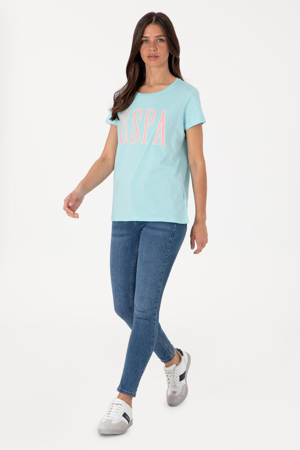 Kad_n Aqua Bisiklet Yaka Ti__rt Sepette S_rpriz _ndirim - U.s. polo assn фото 4