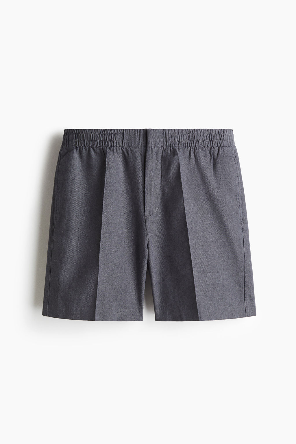 Pantal?n corto en mezcla de lino Regular Fit - H&m фото 4