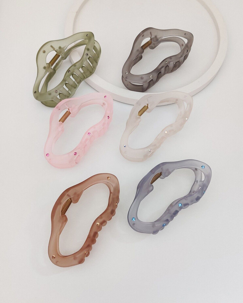 Заколка-крабик Облачко - Vel vett фото 5