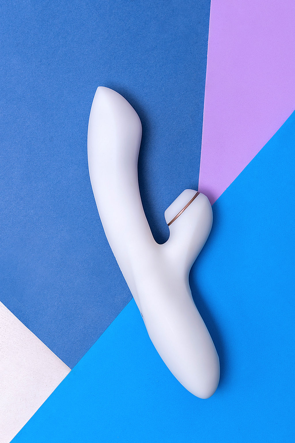 Вибратор Satisfyer Pro G-Spot Rabbit, с вакуум-волновым стимулятором, силикон, белый, 22 см.  фото 14