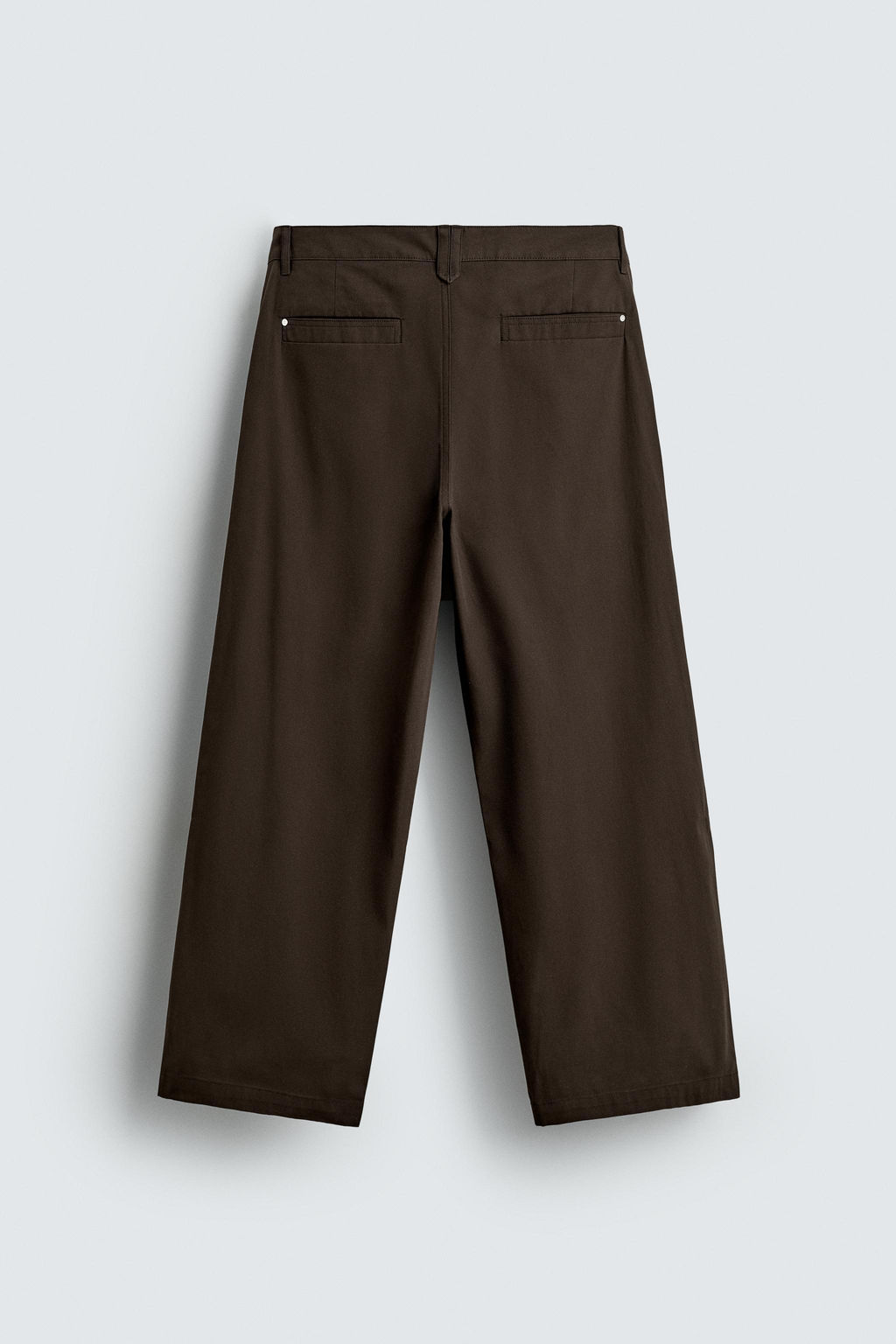 PLEATED WIDE-LEG TROUSERS - Zara фото 16