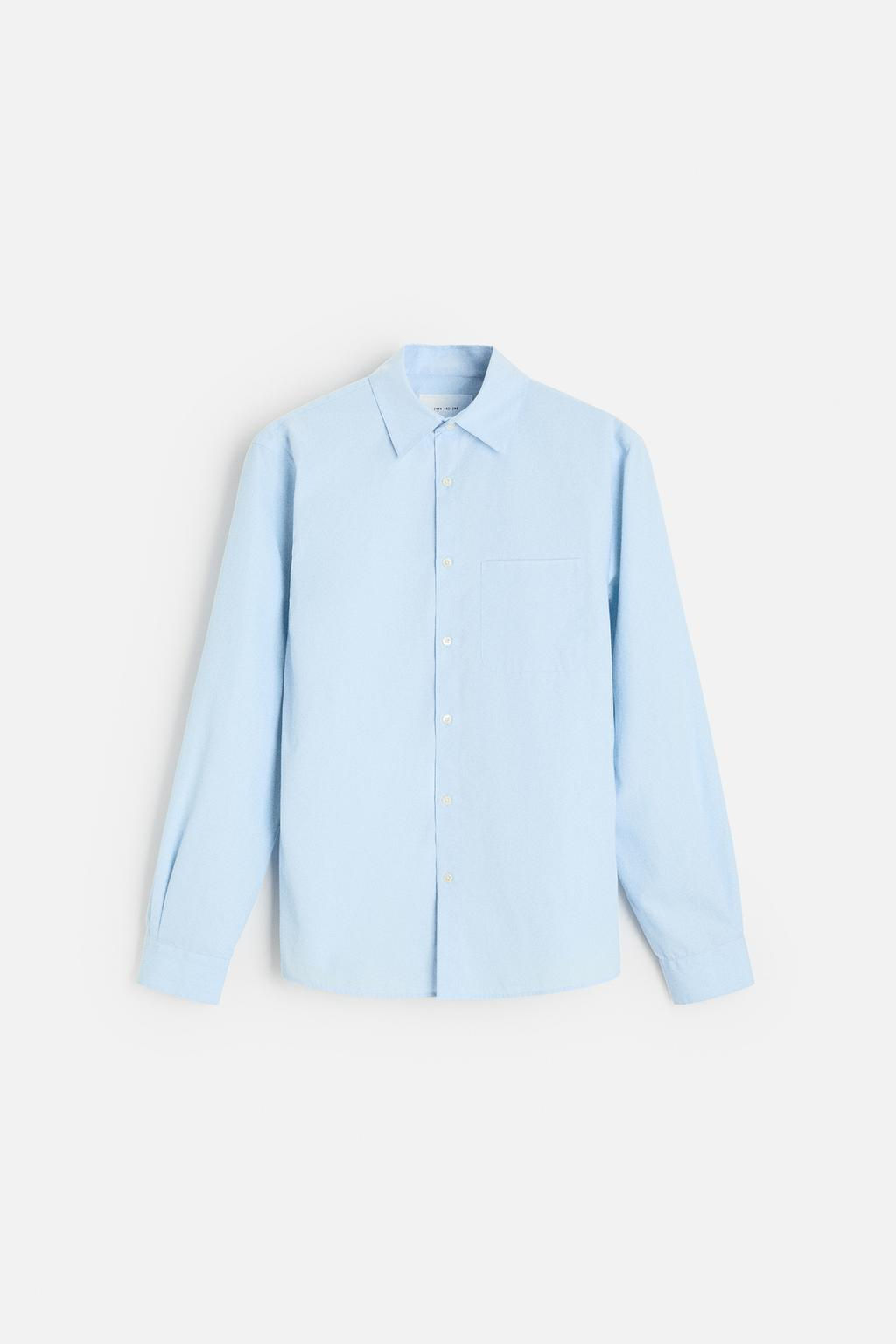 COTTON POPLIN SHIRT - Zara фото 7