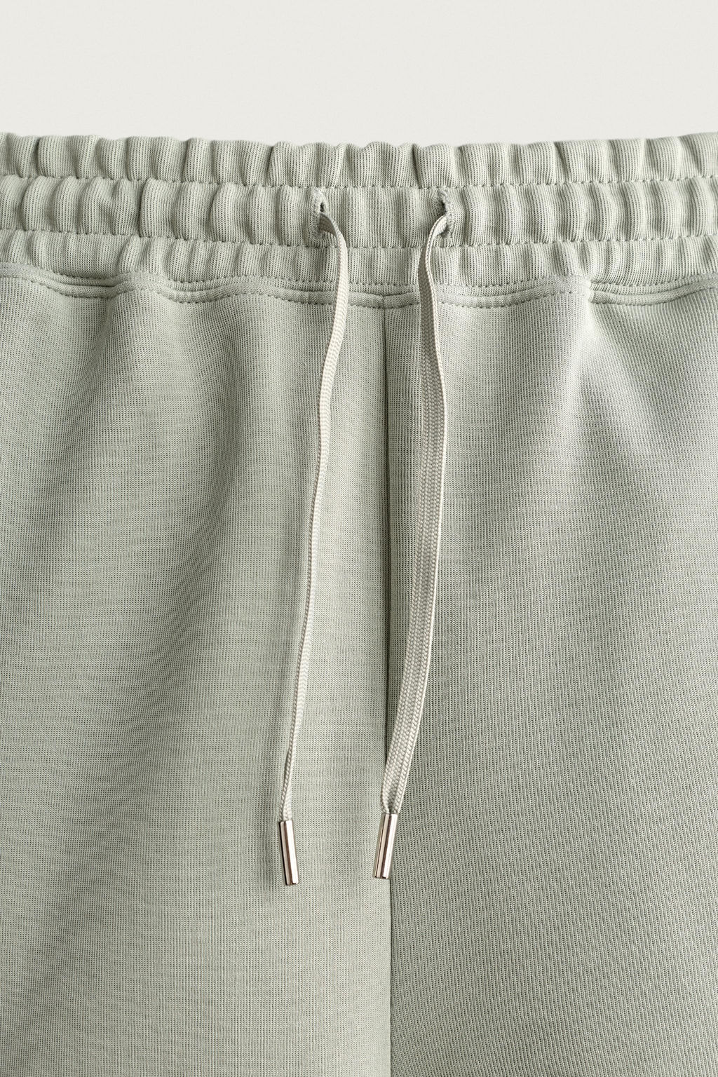 BERMUDA JOGGER RELAXED FIT INTERLOCK / verde lavado - Zara фото 12