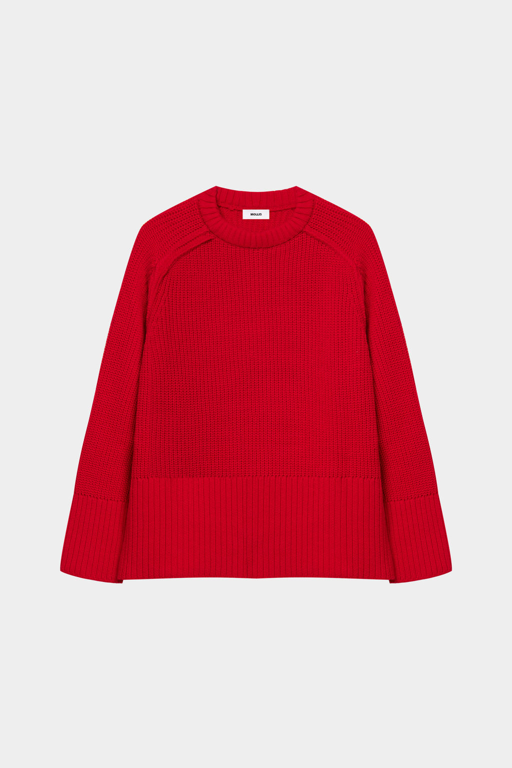 Джемпер вязанный с открытыми срезами - Mollis фото 5