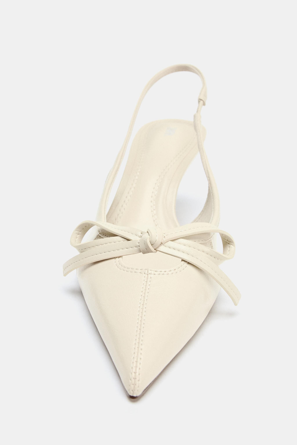 SLINGBACK SHOES WITH BOW - Zara фото 8
