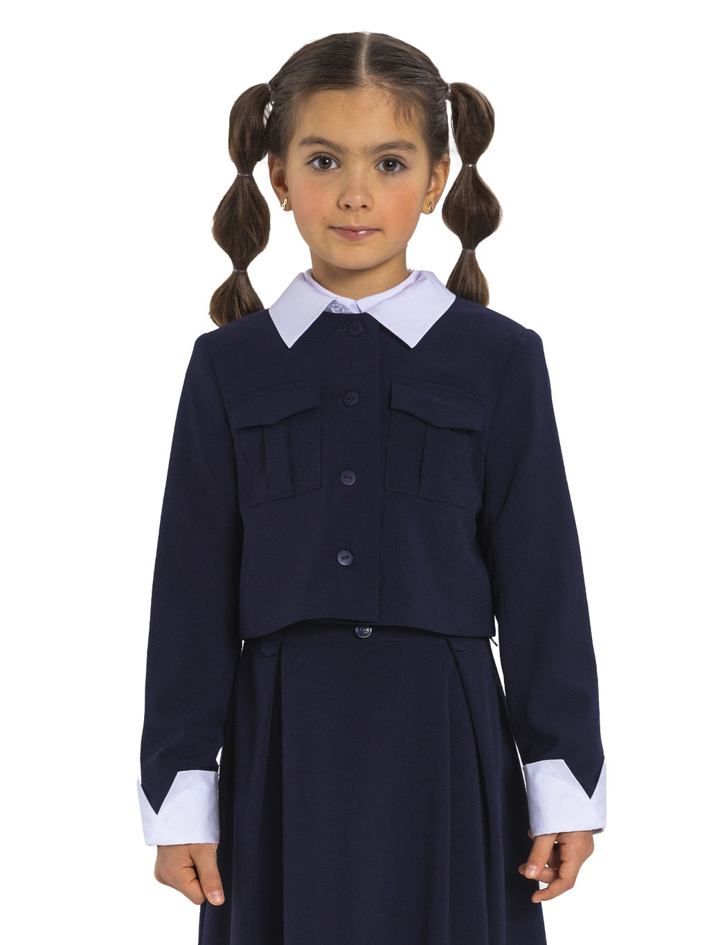 Школьный жакет для девочки О77004 - Карамелли фото 4