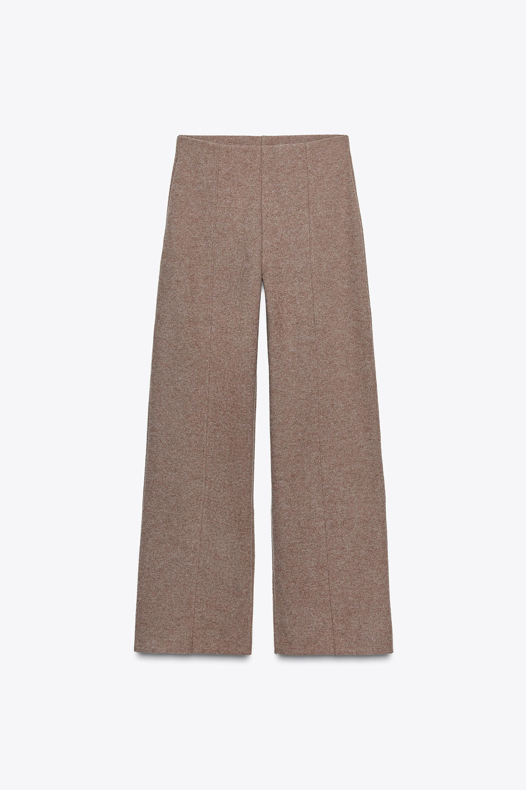 PANTAL?N PALAZZO SOTF TOUCH / Mocha - Zara фото 4