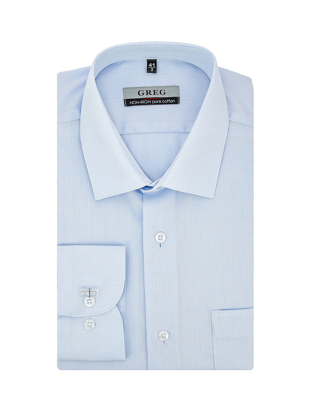 Сорочка мужская длинный рукав GREG 121/291/2210  фото 3