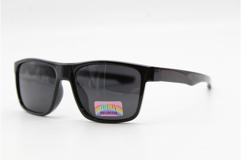 Солнцезащитные очки Feillis Polarized (детские) 66635 50-15-127 черн.глянец