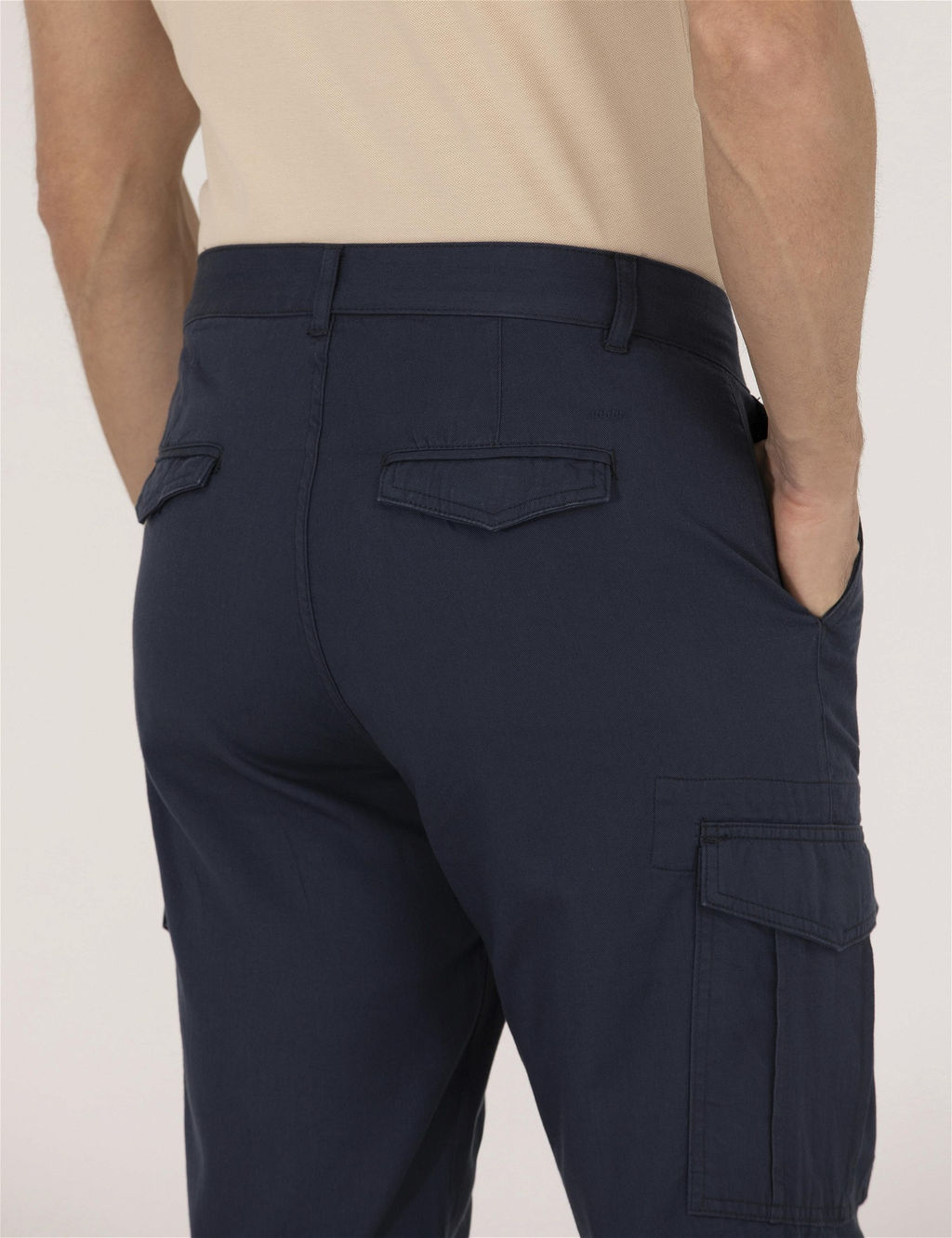 Lacivert Comfort Fit Kargo Cepli _ort - Pierre cardin фото 7