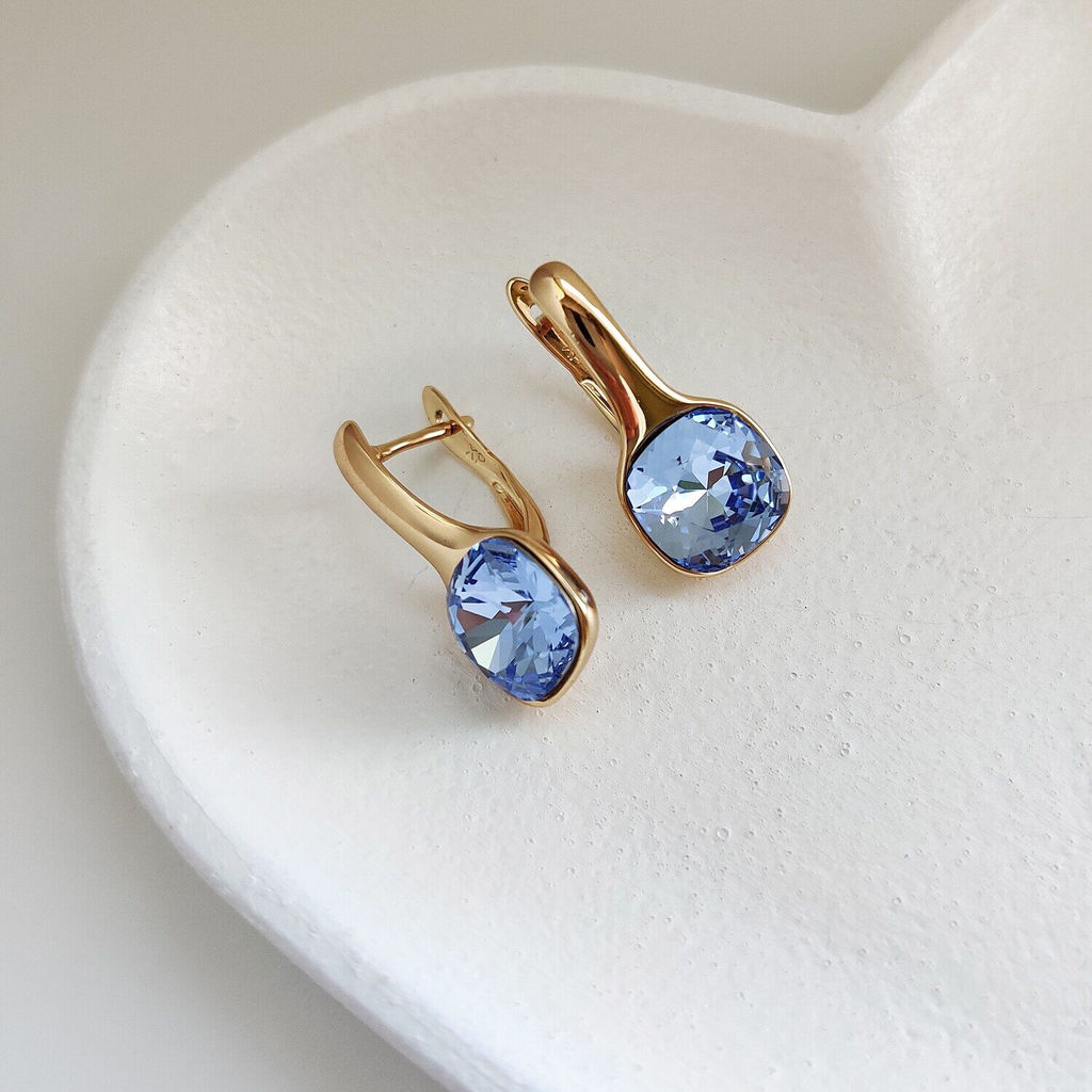 Серьги с кристаллами Swarovski - Vel vett фото 3