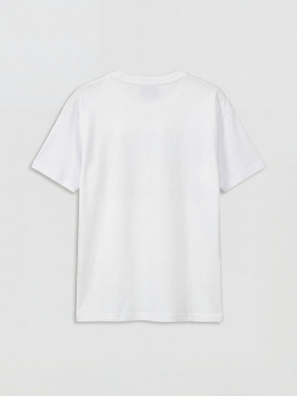 Bisiklet Yaka Be?ikta? Bask?l? Erkek ?ocuk Ti??rt