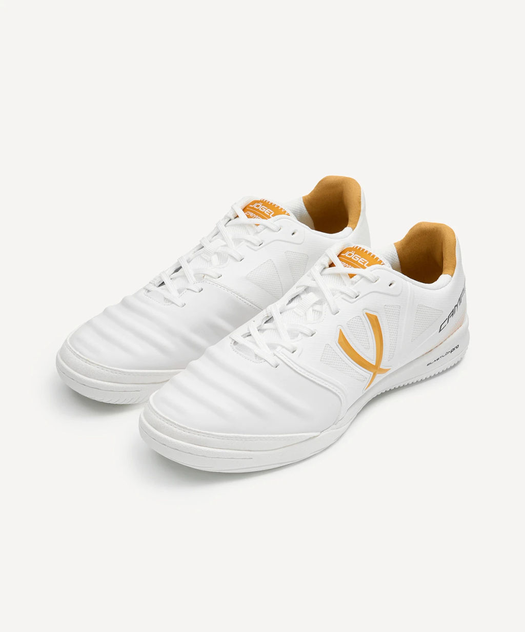 Бутсы зальные JOGEL CAMPO 2.0, белый/золотой  фото 2