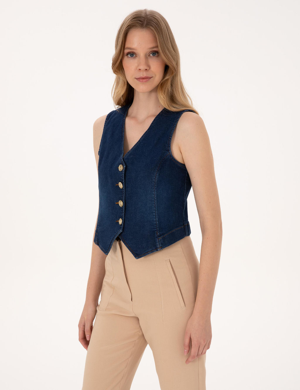 Saks Slim Fit Jean Ceket - Pierre cardin фото 3