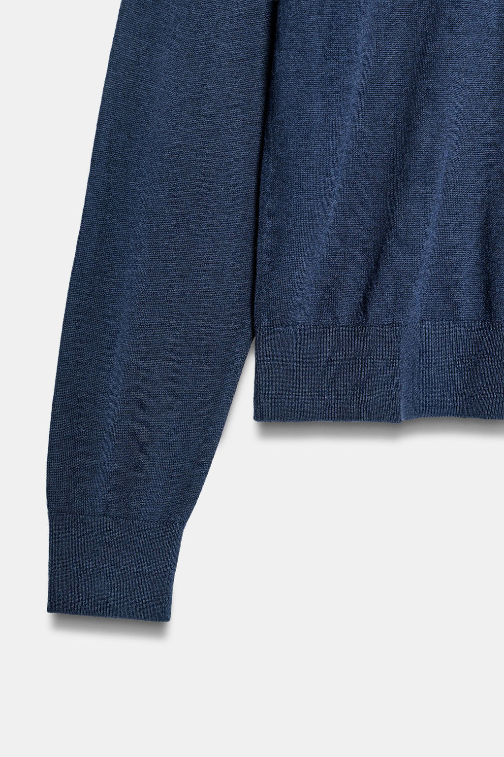 JERSEY LANA Y SEDA EXTRAFINO / Marino - Zara фото 9