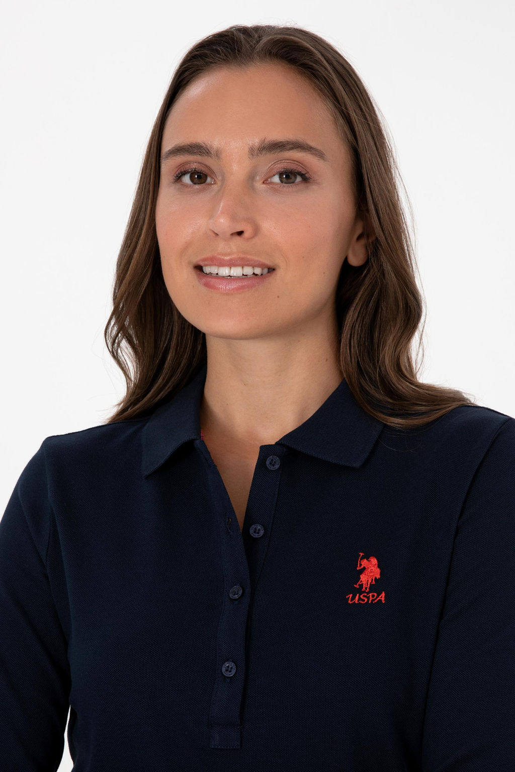 Kad_n Lacivert Basic Polo Yaka Sweatsh_rt Sepette S_rpriz _ndirim - U.s. polo assn фото 9