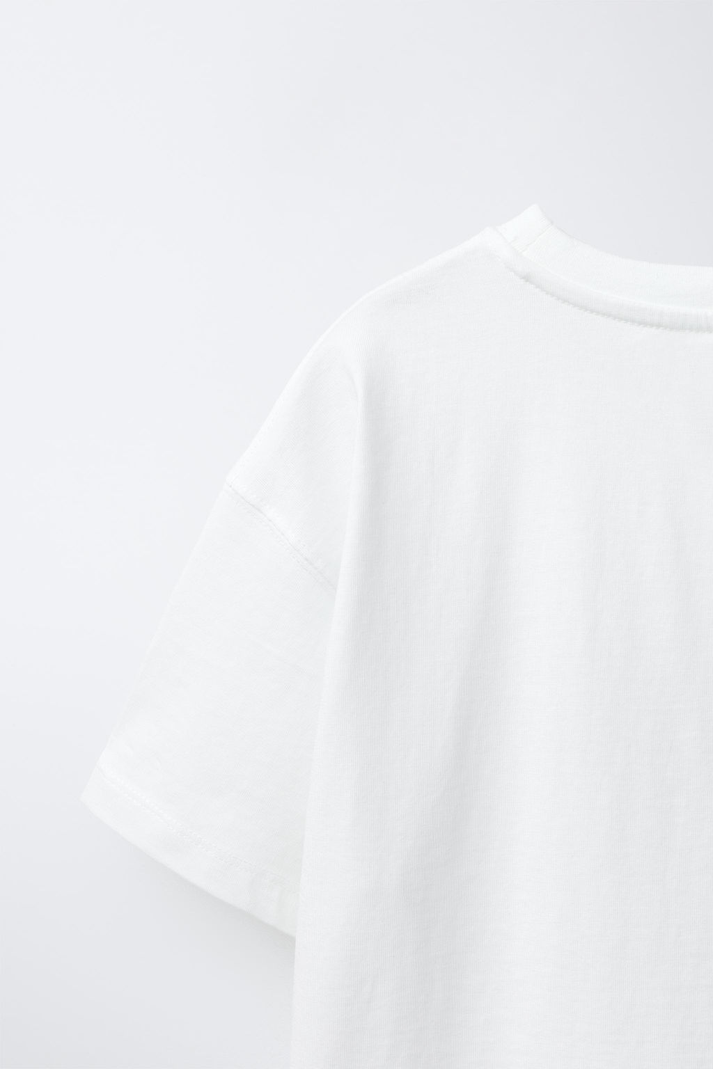 CAMISETA TEXTO NE?N / Blanco - Zara фото 4