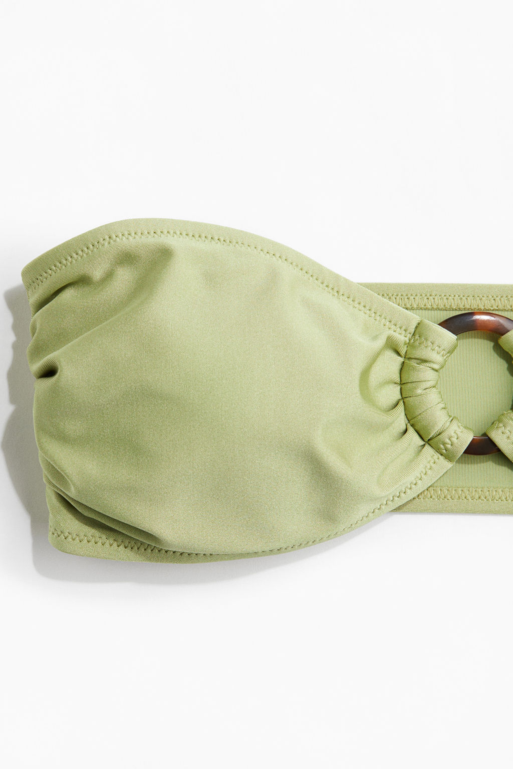 Top de bikini bandeau con relleno - H&m фото 4