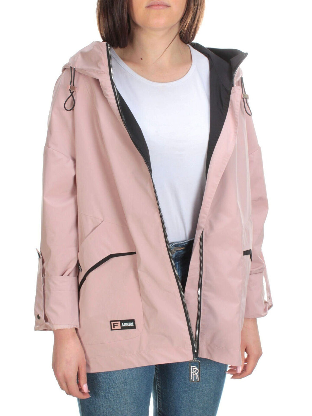 F2101 PINK Ветровка женская MARIA - Фабричный китай фото 8