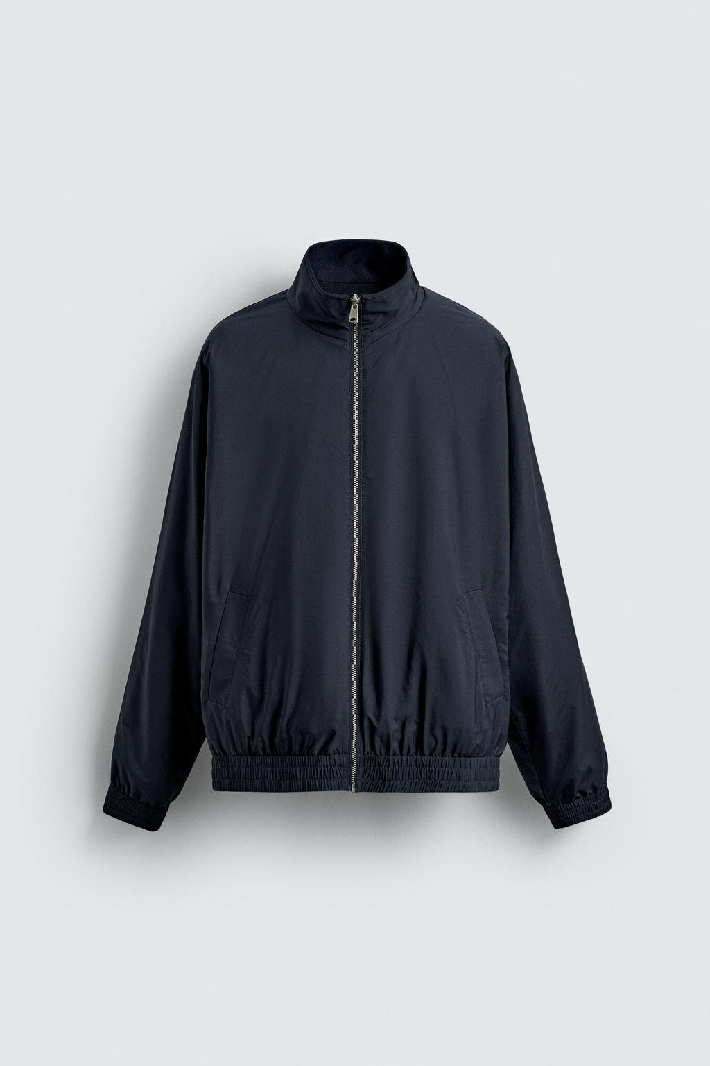 REVERSIBLE WOOL - CASHMERE BOMBER JACKET - Zara фото 7